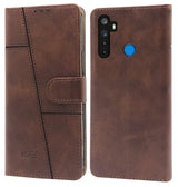 for Realme 5 | 5s | 5i Flip Cover Case (Stitched with Magnetic Closure | )