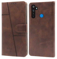 for Realme 5 | 5s | 5i Flip Cover Case (Stitched with Magnetic Closure | )
