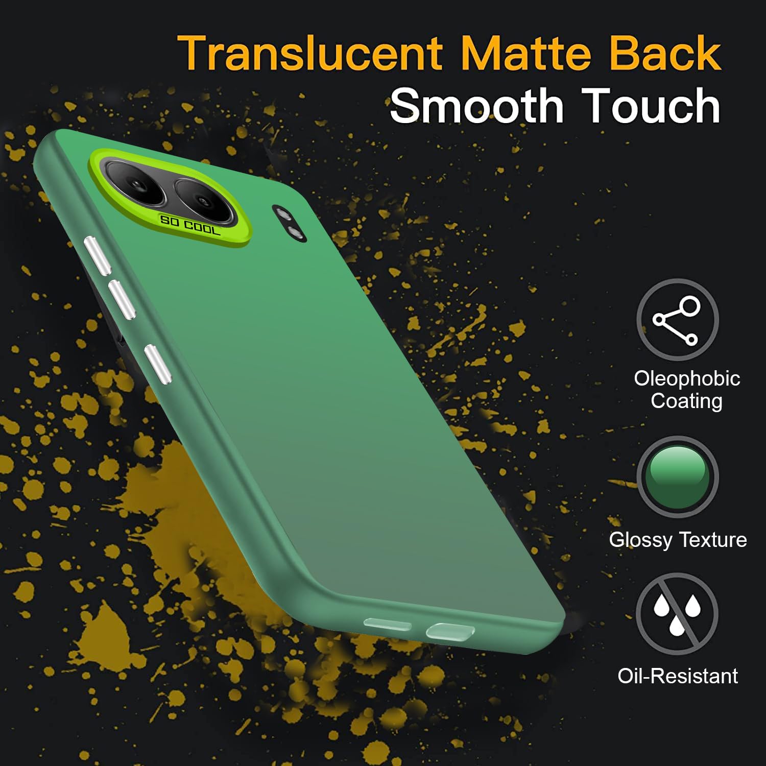 For Oneplus Nord 4 Hard Back Cover Case (Velvet Touch | Professional Glossy Finish | Camera Protection Bump)