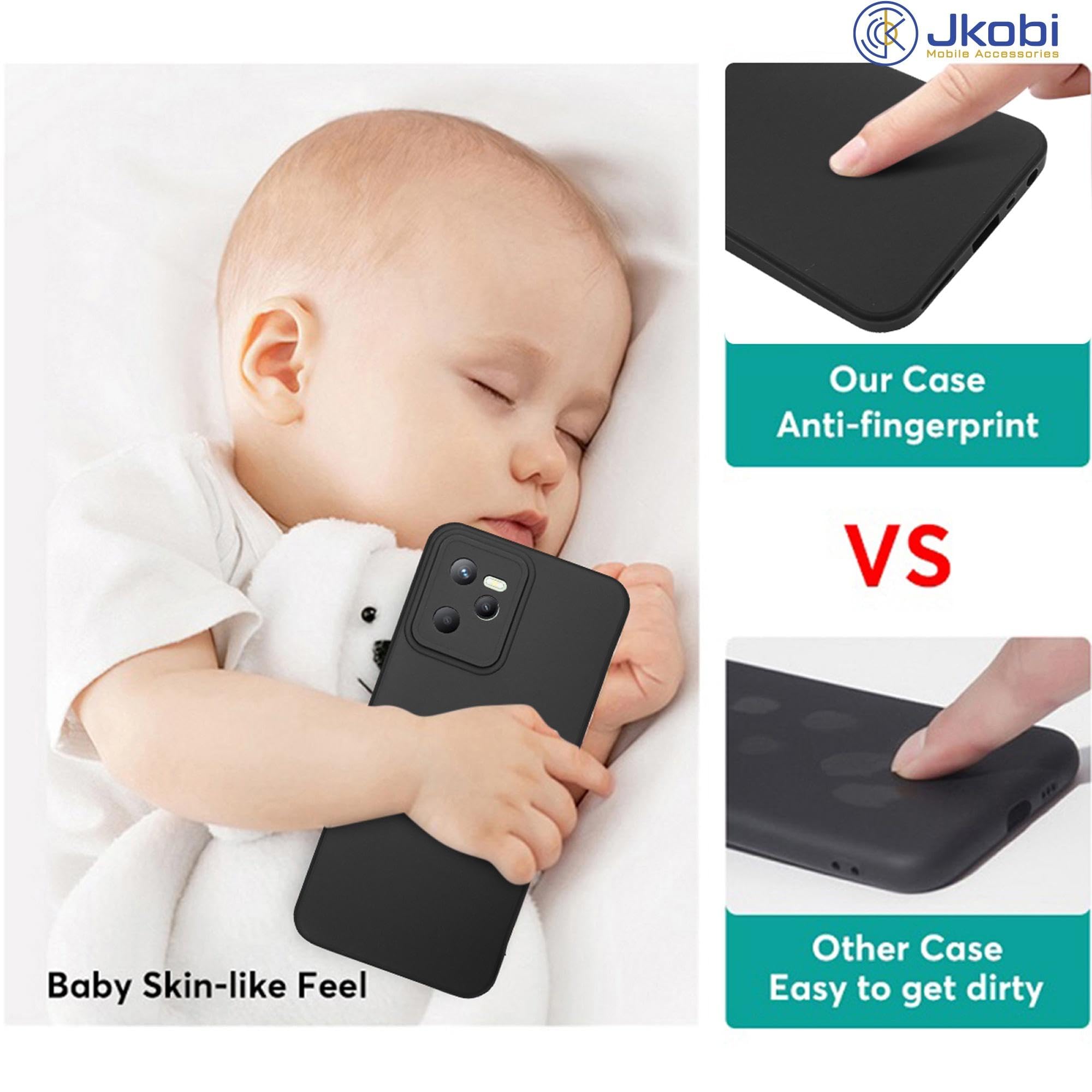 For Tecno Spark Go 2023 Back Cover Case (Matte Finish Silicone with Inside Fiber Cloth)