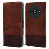 For Xiaomi Poco C61 Flip Cover Case ( Professional Dual Leather Wallet with Magnetic Closure)