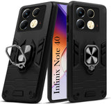 For Infinix Note 40 Back Cover Case (Shockproof Polycarbonate Dual Layer Hybrid Armor)