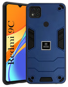 For Redmi 9C Back Cover Case(Lightweight Hybrid Shockproof Polycarbonate)