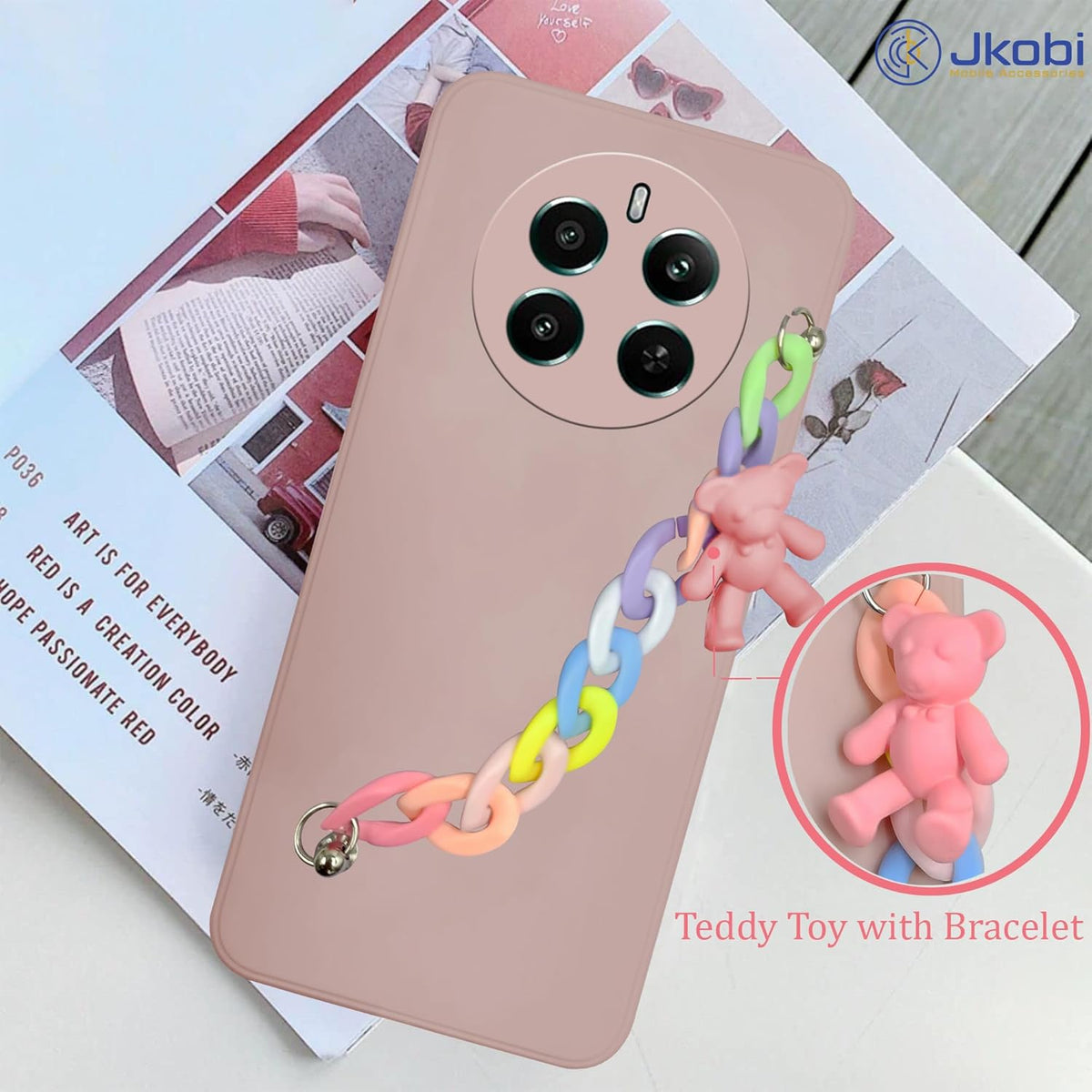 Custodia Realme 12/12+ Plus ILING - Design Floreale Antishock TPU - Foto 1