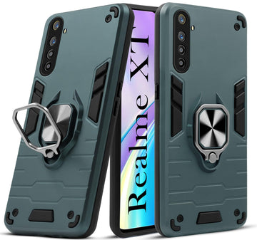 For Realme XT | Realme X2 Back Cover Case (Shockproof Polycarbonate Dual Layer Hybrid Armor)