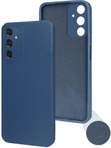 For Samsung Galaxy F34 5G Back Cover Case (Matte Finish Silicone with Inside Fiber Cloth)
