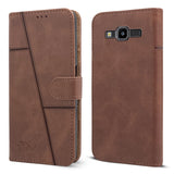 For Samsung Galaxy J7 Nxt Flip Cover Case (Stitched Leather Finish | Magnetic Closure | Inner TPU | Foldable Stand | Wallet Card Slots)