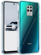 For Redmi Note 9 Pro | 9 Pro Max | Note 10 Lite Back Cover Case (Silicone Crystal Clear | Transparent)