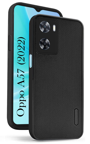 For Oppo A57 2022 Back Cover Case(Textured Grip Design | Camera Protetion | Slim and Light Weight | Soft Touch and Feel)