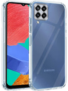 For Samsung Galaxy M33 5G Back Cover Case (Textured Grip Design | Camera Protetion | Slim and Light Weight | Soft Touch and Feel)