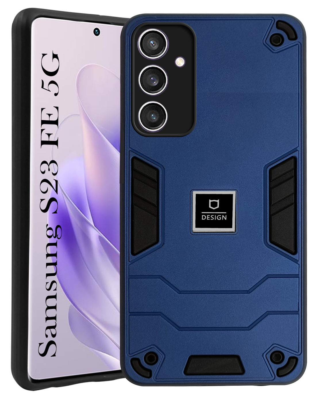 For Samsung Galaxy S23 FE 5G Back Cover Case (Lightweight Hybrid Shockproof Polycarbonate)