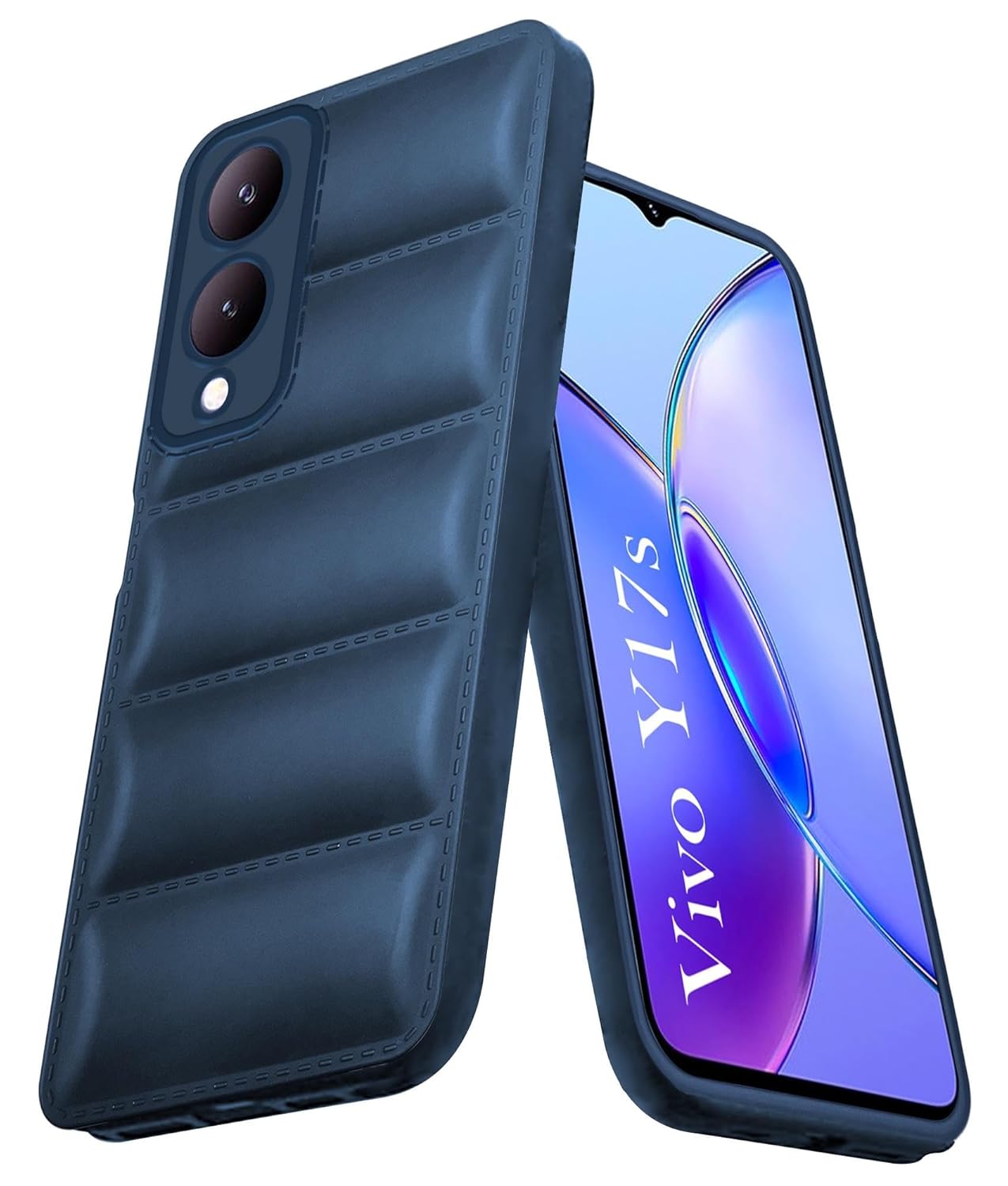 Puffer Case Best Cover For Vivo Y12 For Vivo Y17s Back Cover