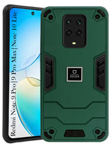 For Redmi Note 9 Pro | 9 Pro Max | Note 10 Lite Back Cover Case (Lightweight Hybrid Armor Shockproof Polycarbonate)