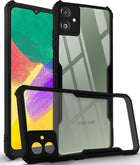 For Samsung Galaxy F14 5G Back Cover Case (Matte Finish Silicone with Inside Fiber Cloth)