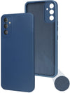 For Samsung Galaxy F23 5G Back Cover Case (Matte Finish Silicone with Inside Fiber Cloth)