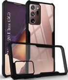 For Samsung Galaxy Note 20 Ultra 5G Back Cover Case (Shockproof with Polycarbonate Clear Panel)