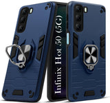 For Infinix Hot 50 5G Back Cover Case  (Shockproof Polycarbonate Dual Layer Hybrid Armor)