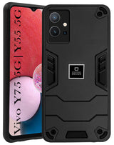 For Vivo Y75 5G | Y55 5G Back Cover Case (Lightweight Hybrid Armor Shockproof Polycarbonate)