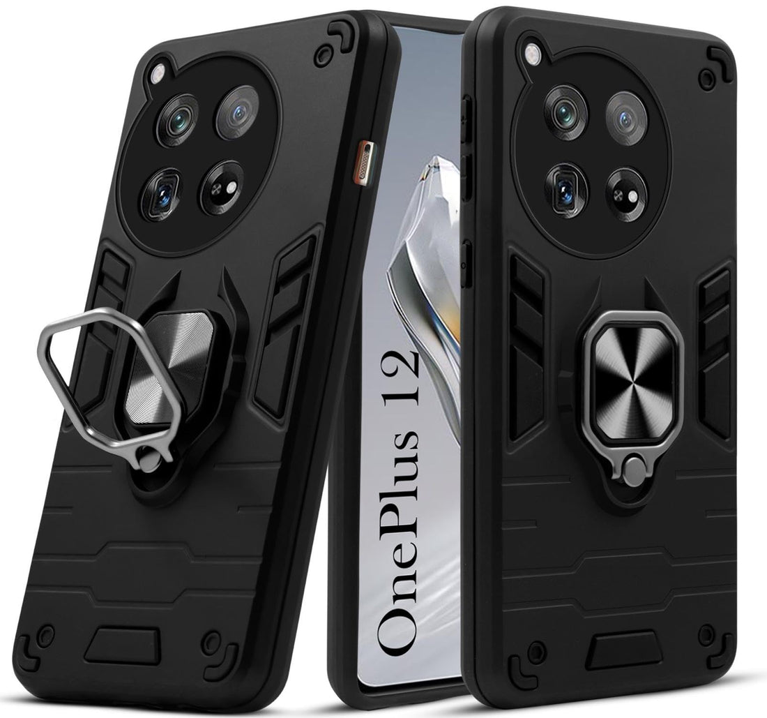 For OnePlus 12 5G Back Cover Case (Shockproof Polycarbonate Dual Layer Hybrid Armor)