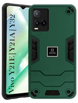 For Vivo Y21e | Vivo Y21A | Vivo Y32 Back Cover Case (Lightweight Hybrid Armor Shockproof Polycarbonate)