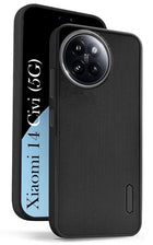 For Xiaomi 14 Civi 5G Back Cover Case (Shockproof with Polycarbonate Clear Panel)