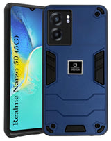 For Realme Narzo 50 Back Cover Case (Lightweight Hybrid Armor Shockproof Polycarbonate)