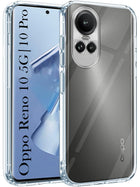 For Oppo Reno 10 5G | Oppo Reno 10 Pro 5G Back Cover (Silicone with Camera Protection | Soft and Flexible | Transparent)