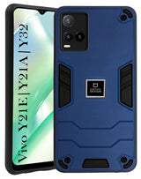 For Vivo Y21e | Vivo Y21A | Vivo Y32 Back Cover Case (Lightweight Hybrid Armor Shockproof Polycarbonate)