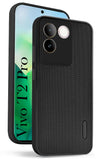 For Vivo T2 Pro Back Case Cover (Textured Grip Design | Light Weight and Slim | Camera Protection | Soft Touch)