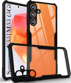 For Samsung Galaxy F55 5G | M55 5G | M55s Back Cover Case (Textured Grip Design | Camera Protetion | Slim and Light Weight | Soft Touch and Feel)