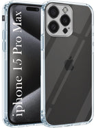 For iPhone 15 Pro Max Back Cover Case (Textured Grip Design | Camera Protetion | Slim and Light Weight | Soft Touch and Feel)