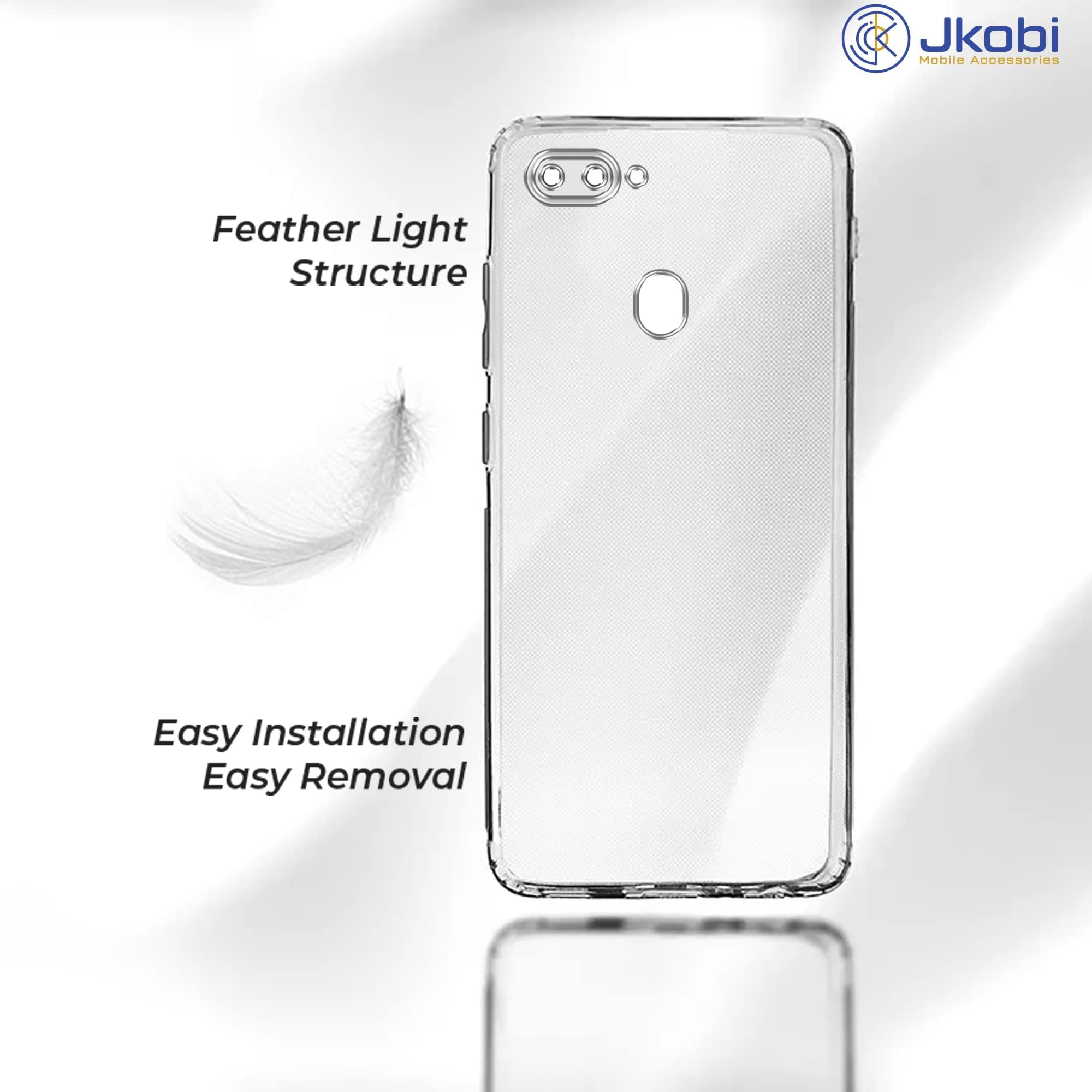 For Oppo A11k Back Cover (Silicone Clear Case with Camera Protection | Soft and Flexible | Transparent)