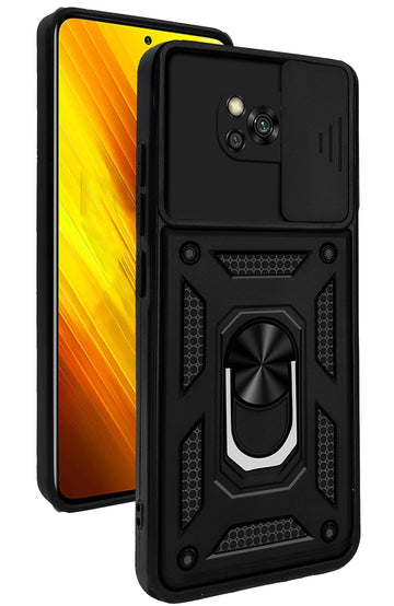 For Poco X3 | Poco X3 Pro Back Cover Case (Hybrid Dual Polycarbonate)