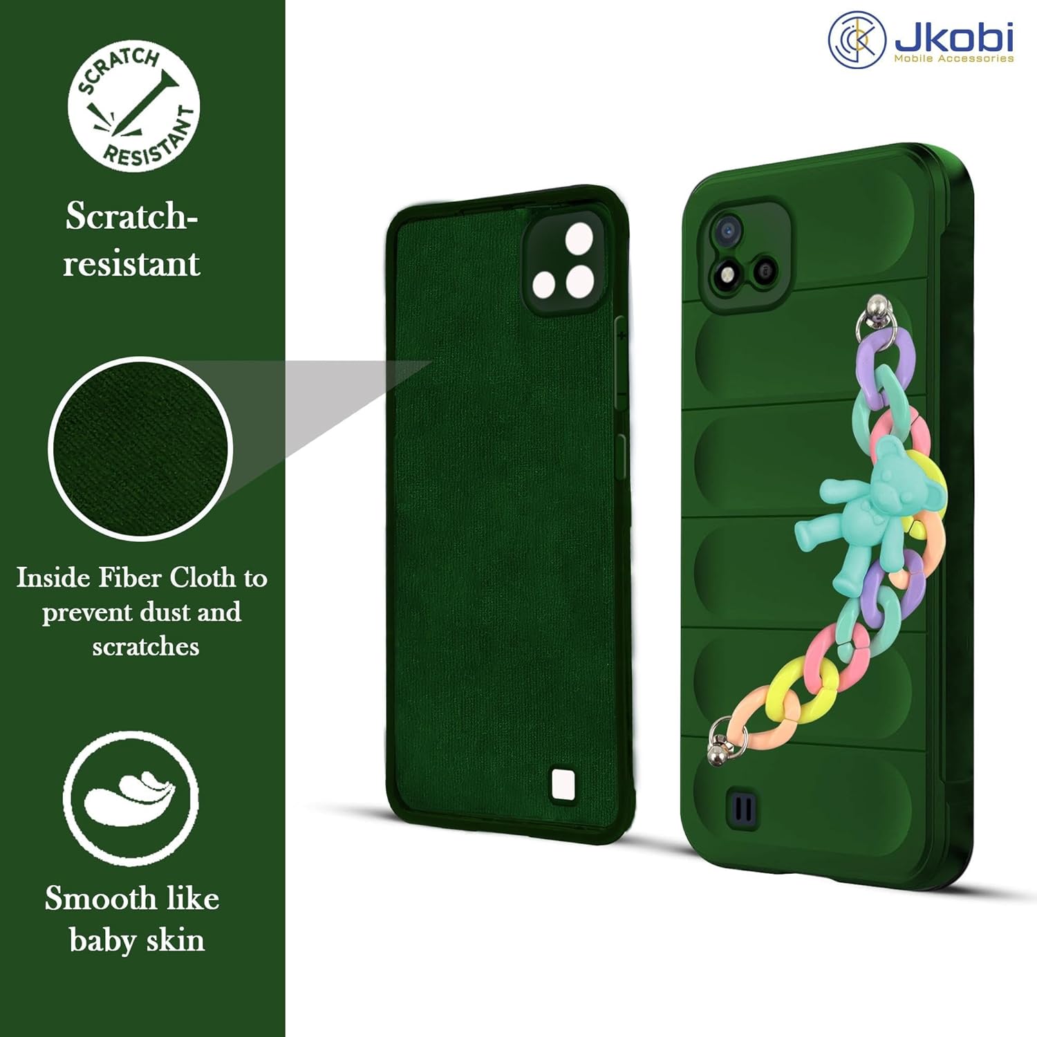 Mobile Realme C11 Back Cover Apple MOBECARE Back Cover For REALME