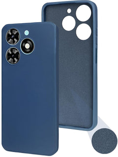 For Infinix Smart 8 HD Back Cover Case (Matte Finish Silicone with Inside Fiber Cloth)
