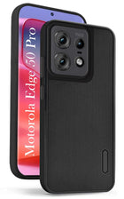 For Motorola Moto Edge 50 Pro Back Cover Case (Unique Texture Design | Silicon Flexible Case | Slim and Light Weight | Soft Touch Feel)