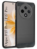 For Oppo F27 Pro | Oppo F27 Pro Plus Back Cover Case (Unique Texture Design | Silicon Flexible Case | Slim and Light Weight | Soft Touch Feel)