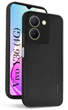 For Vivo Y36 Back Cover Case (Textured Grip Design | Camera Protetion | Slim and Light Weight | Soft Touch and Feel)