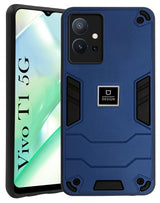 For Vivo T1 5G Back Cover Case (Lightweight Hybrid Shockproof Polycarbonate)