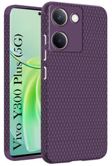 For Vivo Y300 Plus Back Cover Case (Liquid Silicone | Side Grip | Camera Protection)