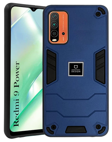 For Xiaomi Mi Redmi 9 Power Back Cover Case (Lightweight Hybrid Shockproof Polycarbonate)