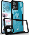 For Motorola Edge 40 Neo Back Cover Case (Puffer Cushion Wave Design | Camera Protection)