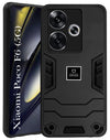 For Xiaomi Poco F6 5G Back Cover Case (Lightweight Hybrid Shockproof Polycarbonate)