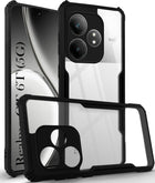 For Realme  GT 6 | GT 6T 5G Back Cover Case (Unique Texture Design | Silicon Flexible Case | Slim and Light Weight | Soft Touch Feel)