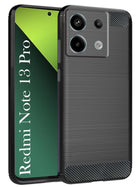 For Redmi Note 13 Pro Back Cover Case(Puffer Cushion Wave Design | Camera Protection)
