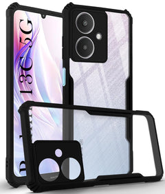 For Xiaomi Redmi 13C 5G Back Cover Case(Puffer Cushion Wave Design | Camera Protection)