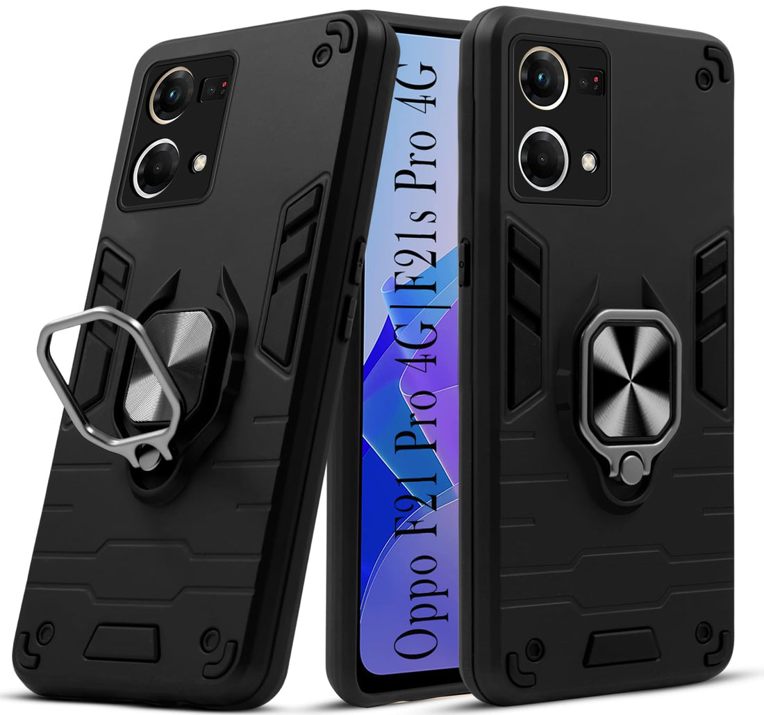 For Oppo F21 Pro 4G | F21s Pro Back Cover Case (Shockproof Polycarbonate Dual Layer Hybrid Armor)