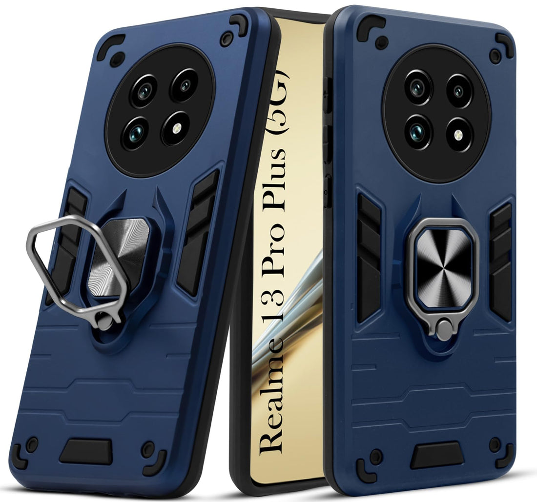 For Realme 13 Pro |Realme 13 Pro Plus 5G Back Cover Case (Shockproof Polycarbonate Dual Layer Hybrid Armor)