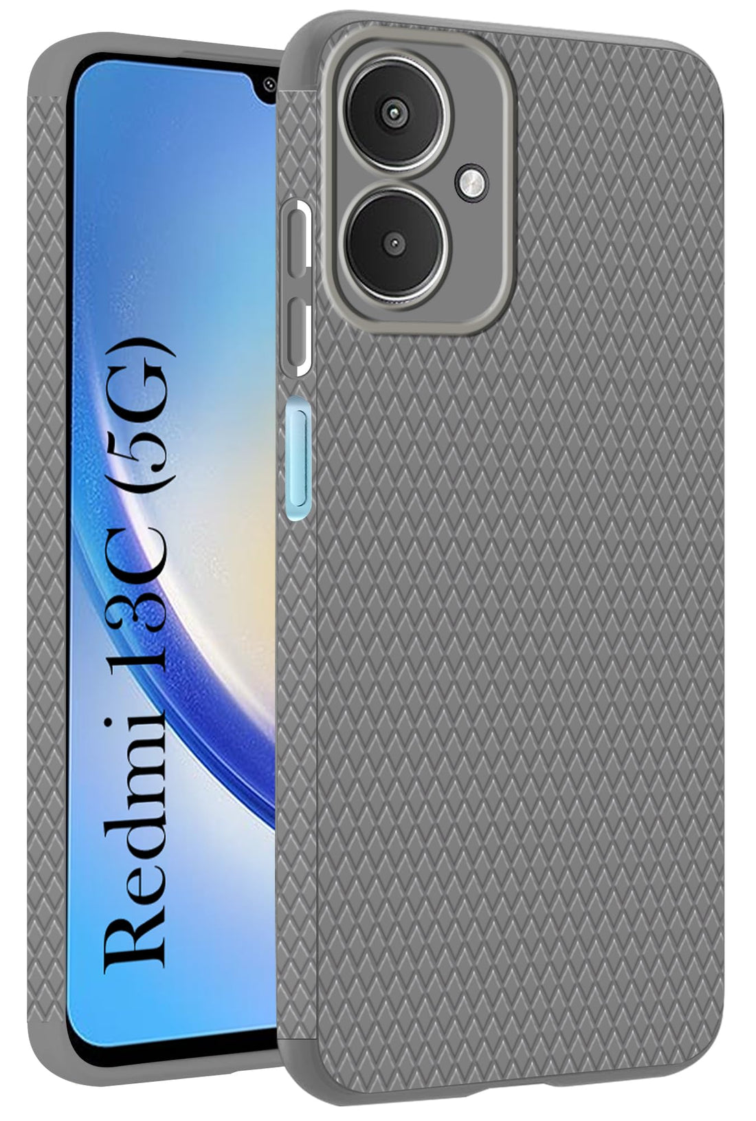 For Redmi 13C 5G Back Cover Case (Liquid Silicone | Side Grip | Camera Protection)