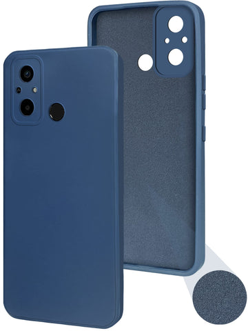 For Poco C55 Back Cover Case (Inside Fiber Cloth | Smooth Matte Finish | Elegant Professional Look)